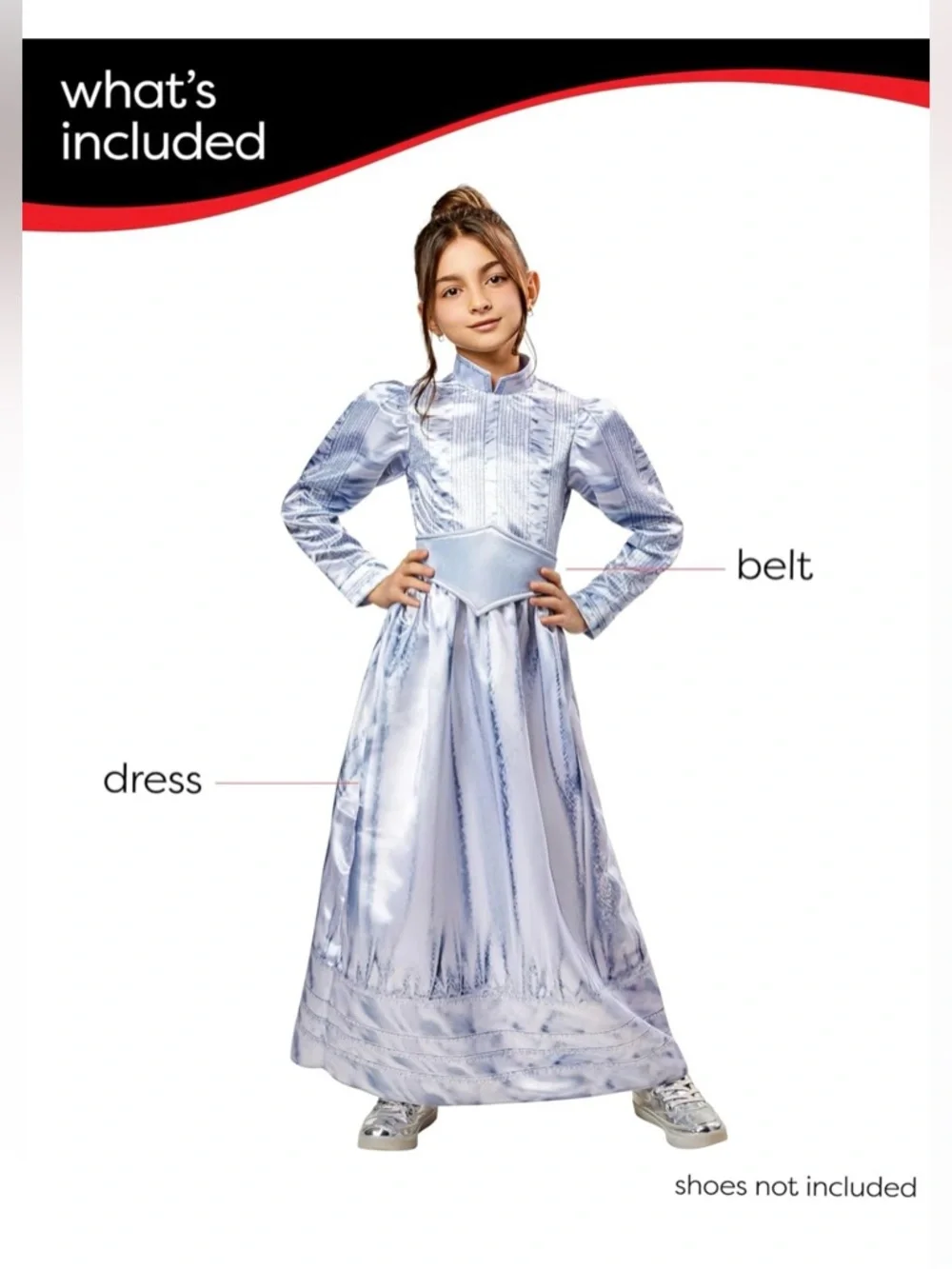 Beetlejuice Beetlejuice Astrid Costume for Kids Medium Brand New - Picture 3 of 11